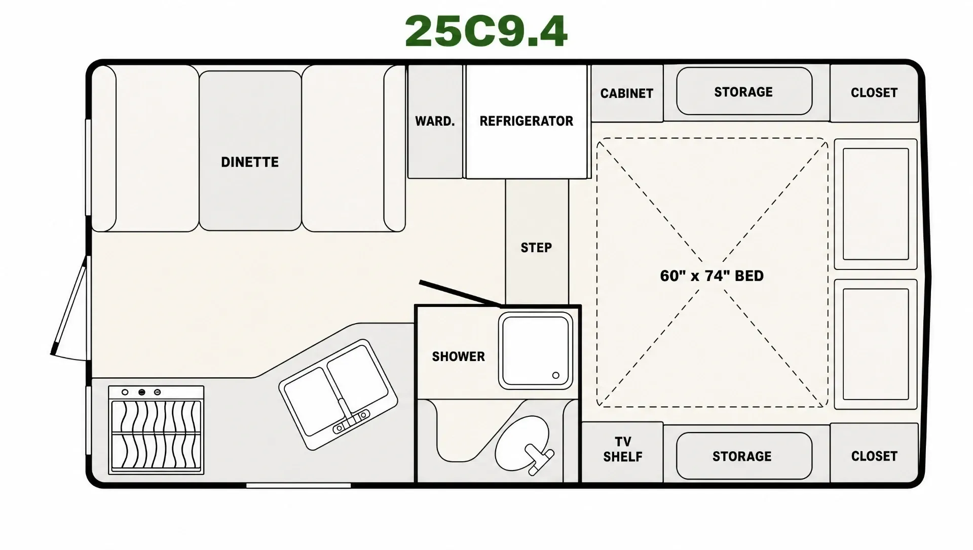 25C9.4 floor plan
